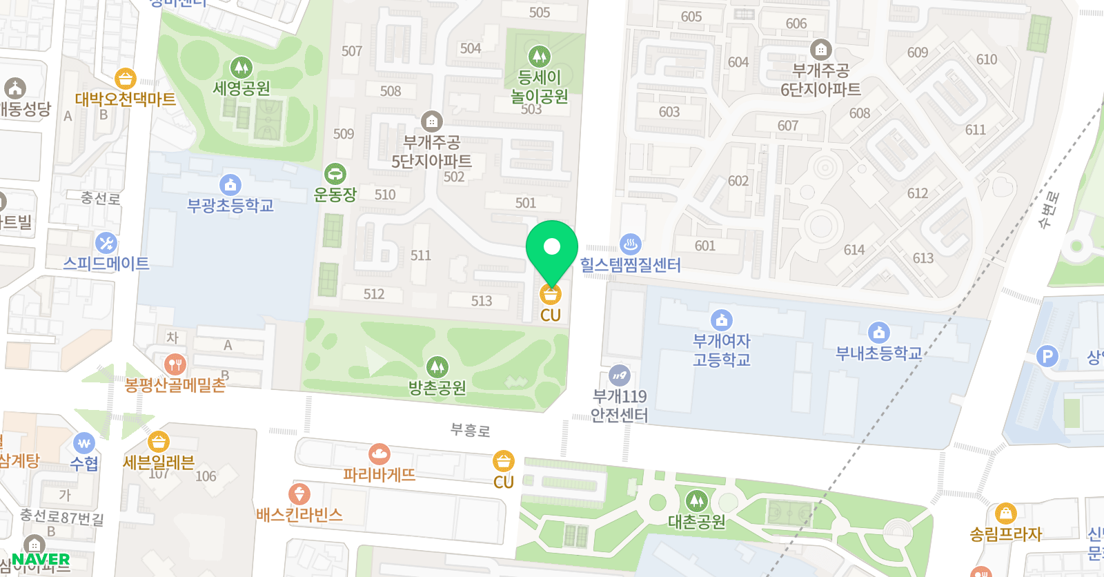 놀작이음 아트센터 미술교습소 위치