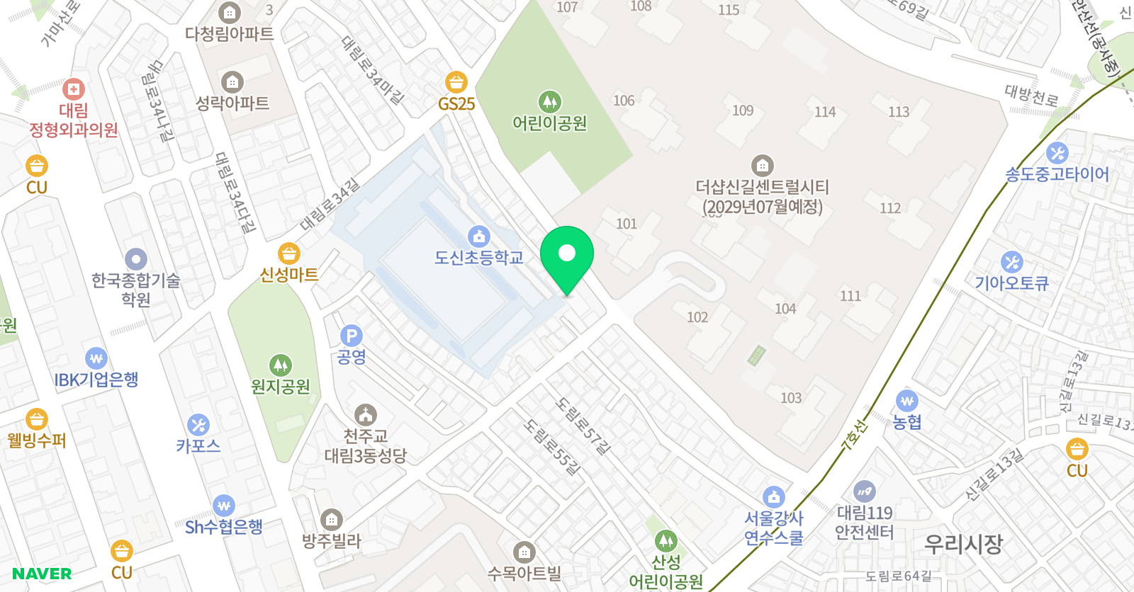 뉴리틀모짜르트 음악학원 위치