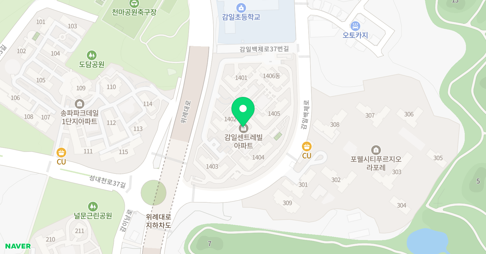 아소비 하남감일센트레빌점 위치