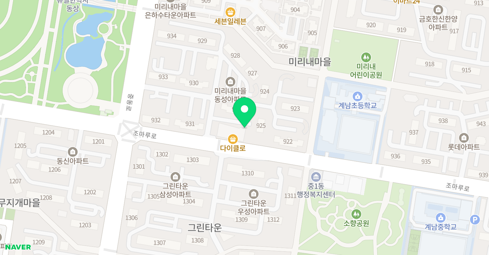 멘토링 보습학원 위치
