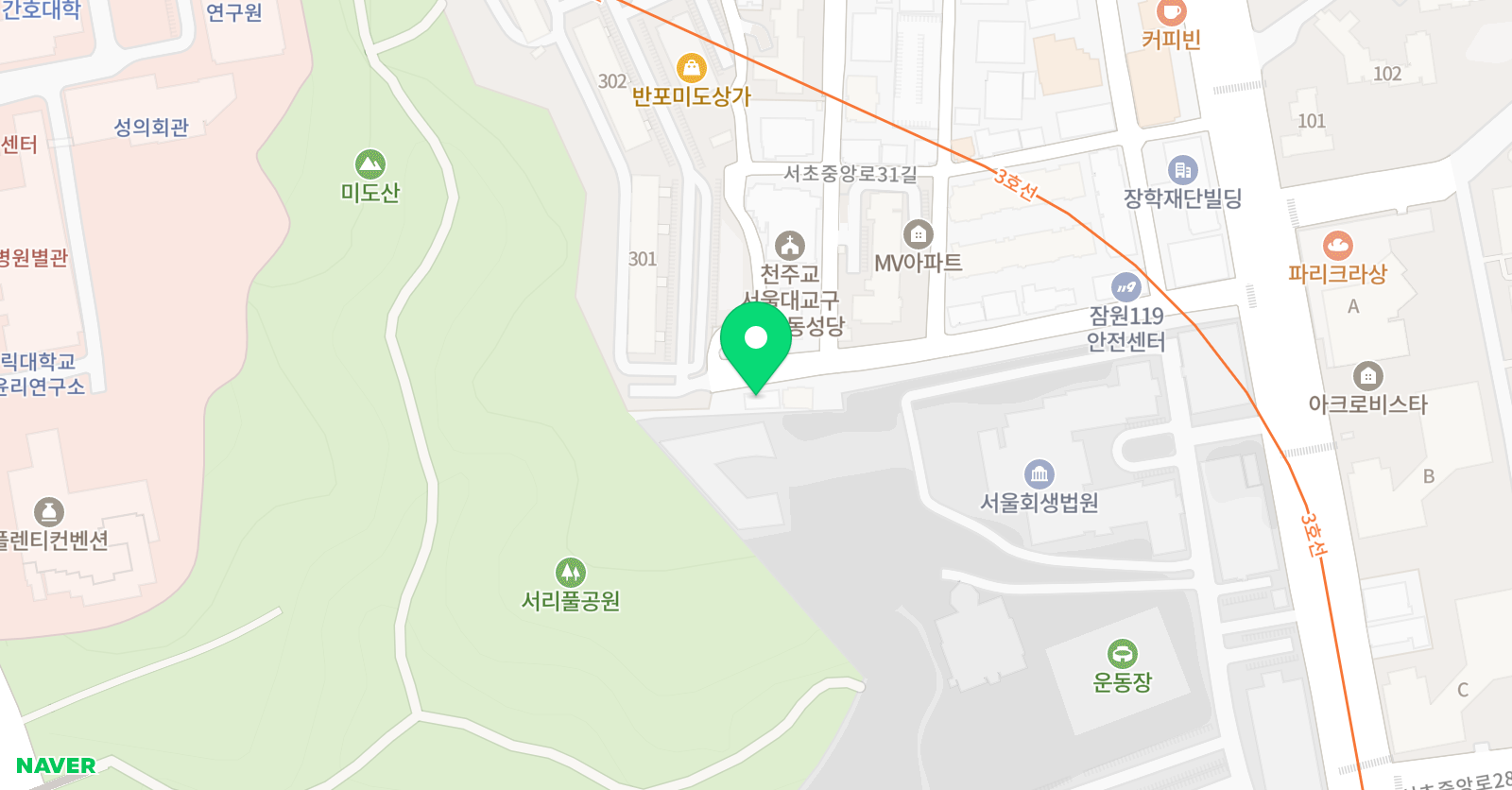 윤 수학학원 위치