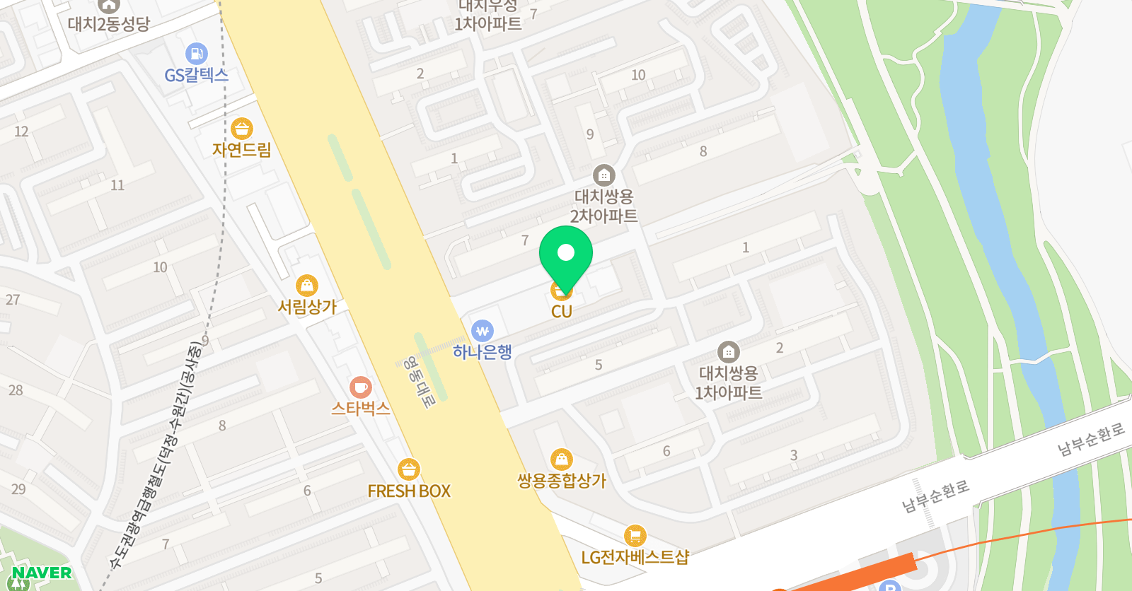 MSC브레인컨설팅그룹 대치1센터 위치
