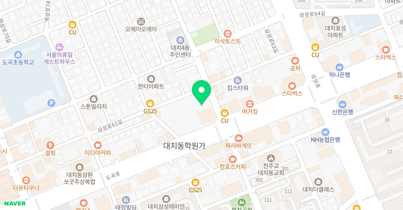모든 수학 위치