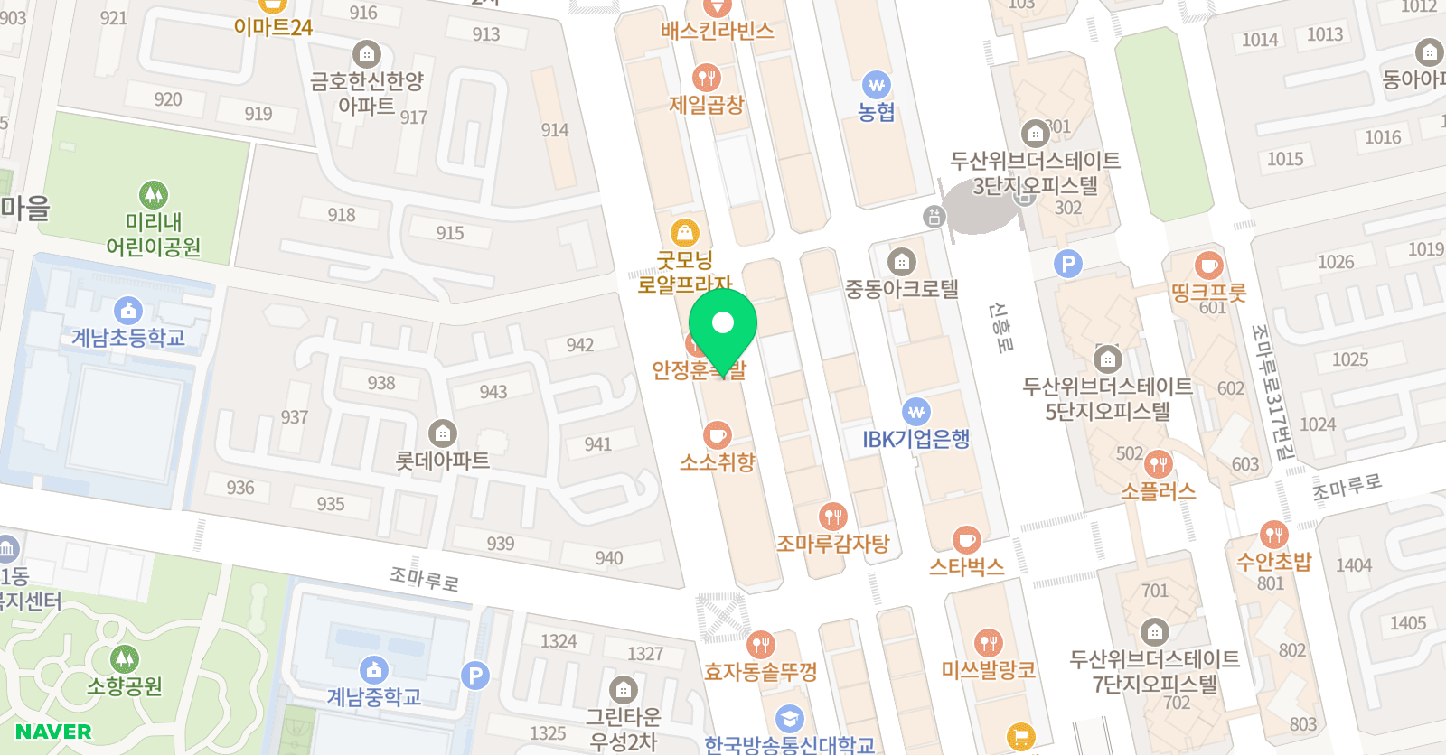보보 수학 위치