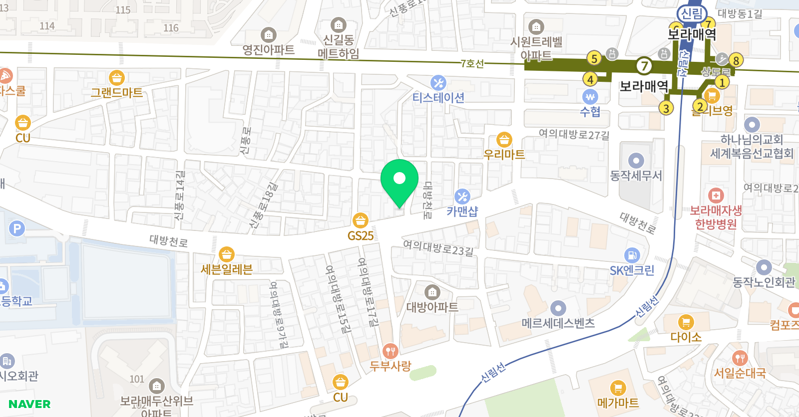 미술관에간꼬마 미술교습소 위치