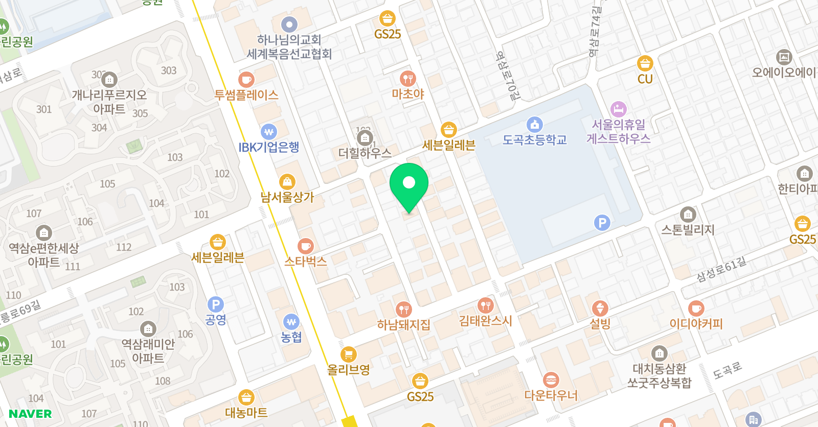 싱클레어의우산 수학학습센터 위치