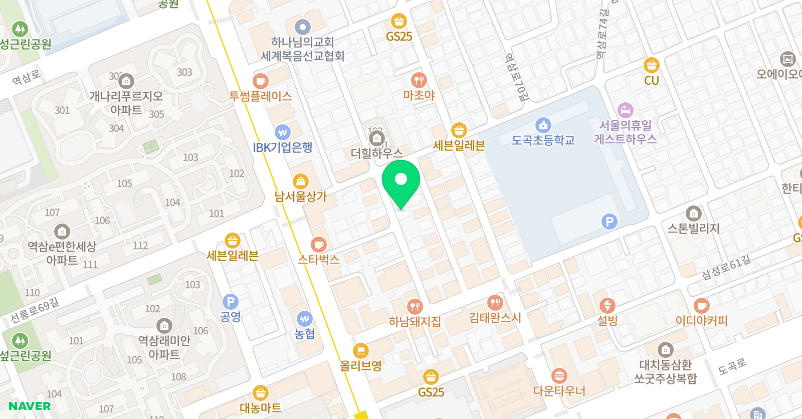 캔에쎄이 위치