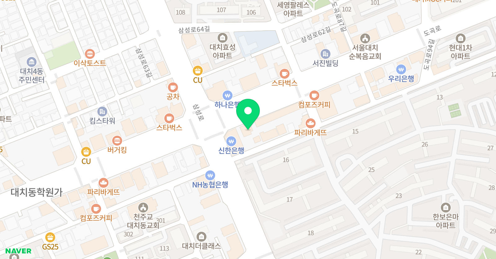 엠케이 단단 수학교습소 위치