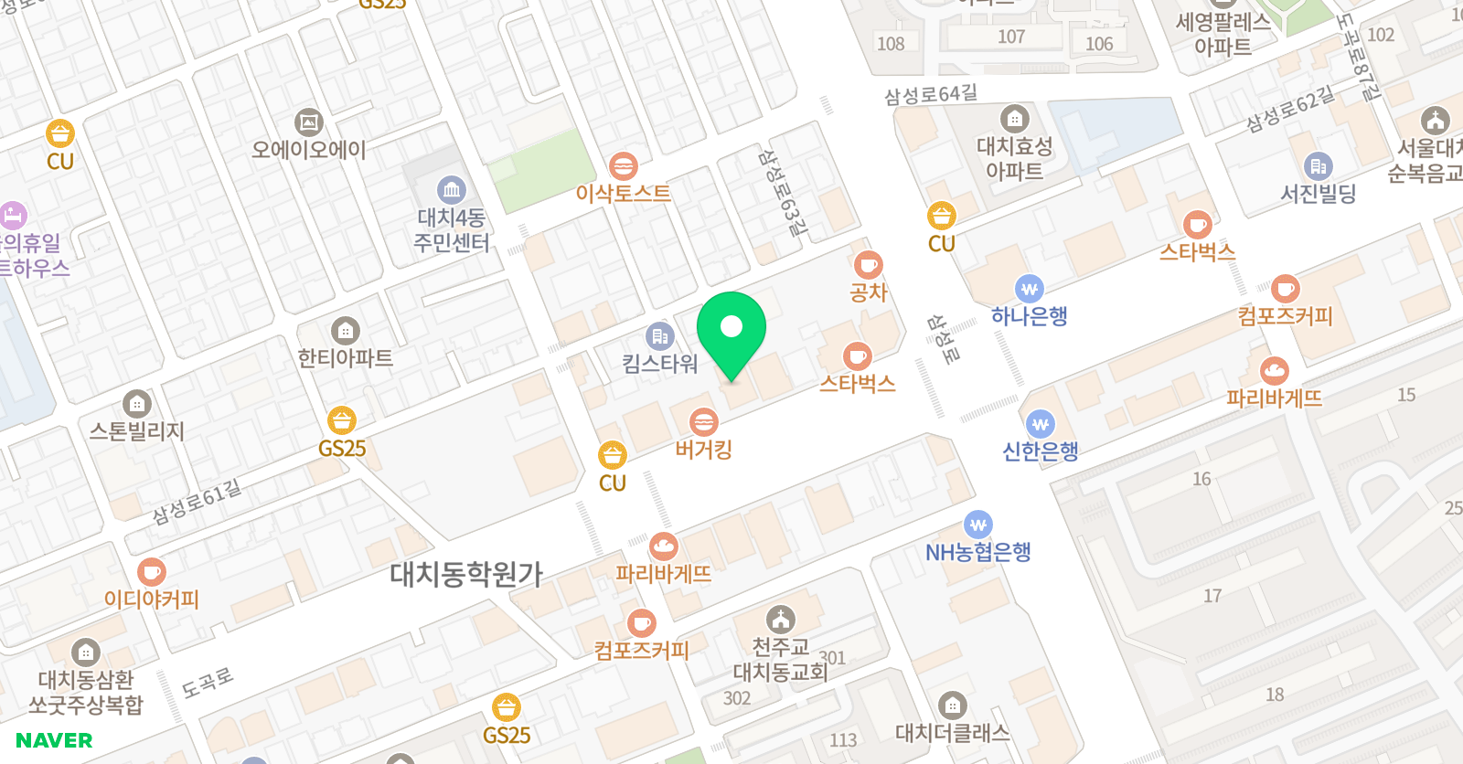 리미트제로 수학학원 독학재수 위치