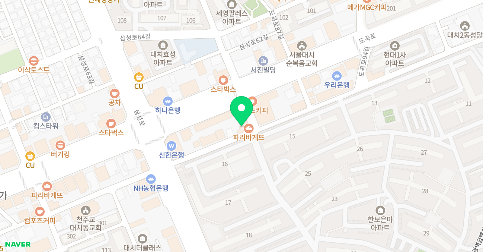 w복싱 gym 위치