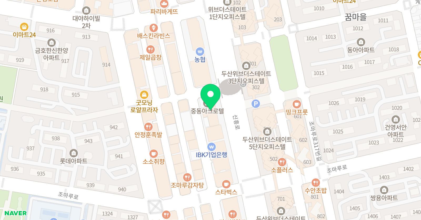 프라이빗 바이올린 위치