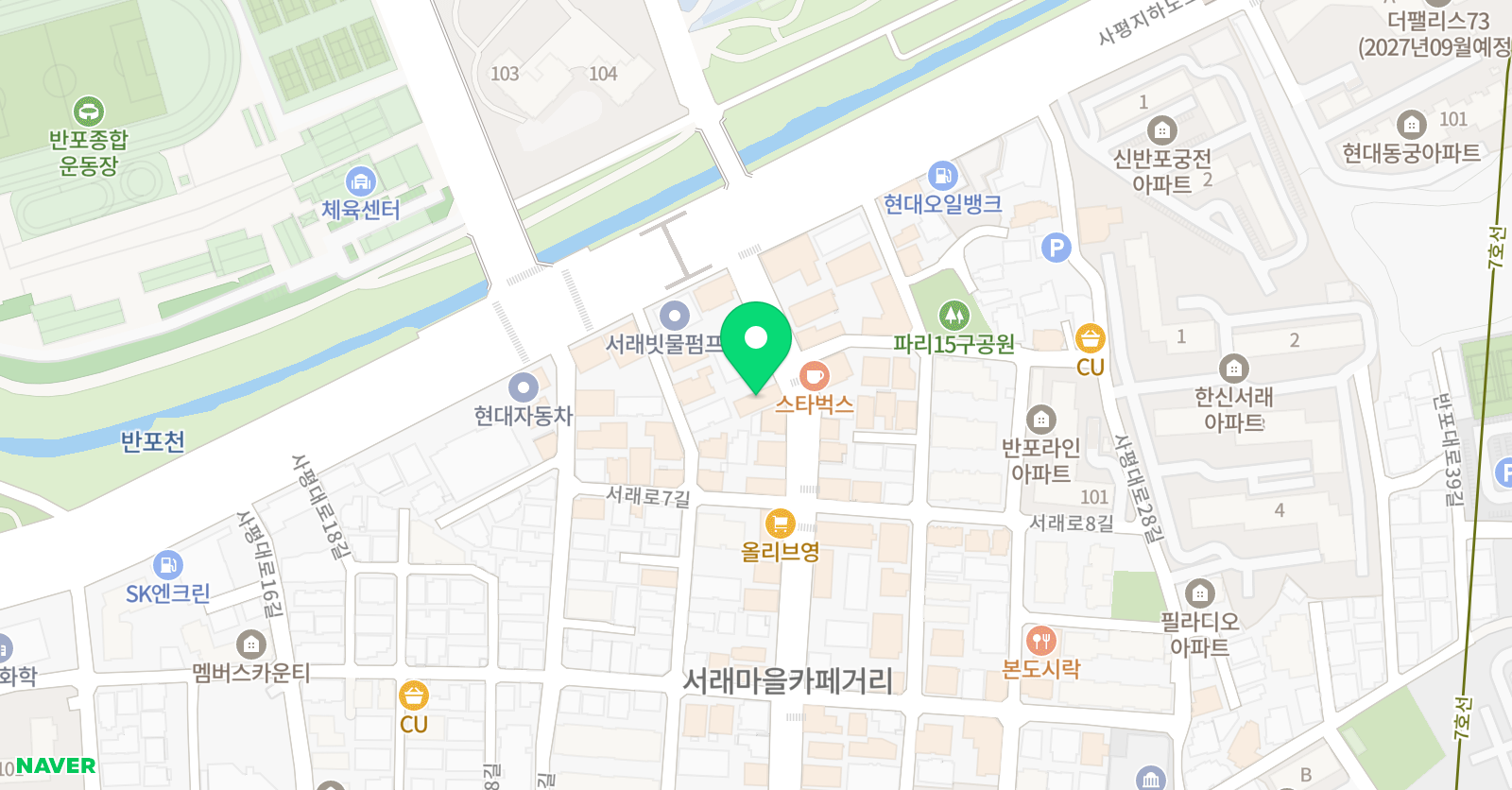 프랜즈 음악학원 위치