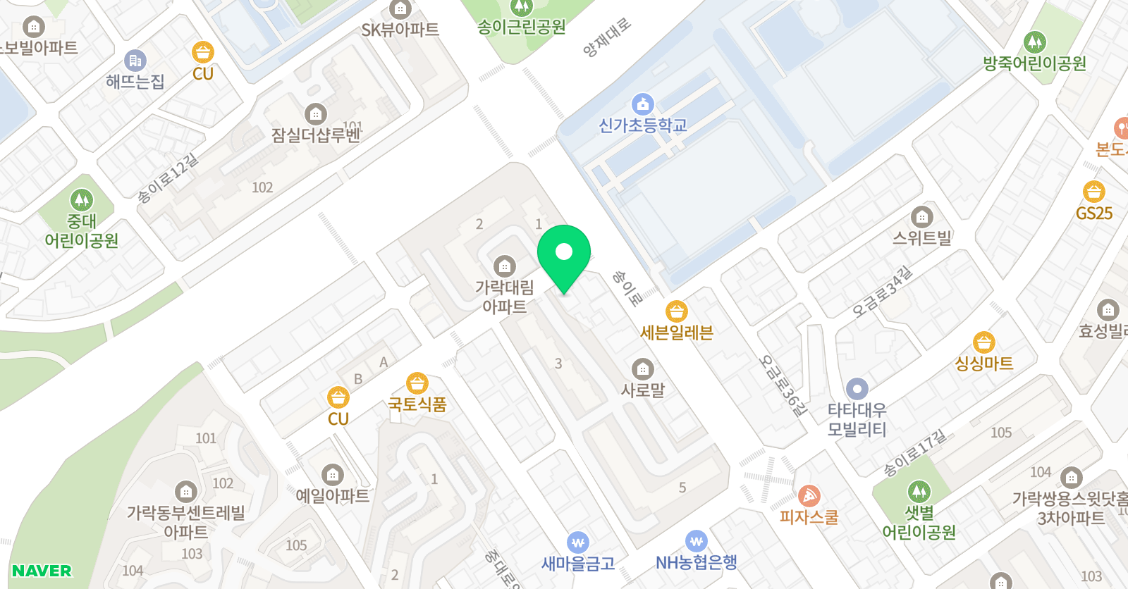 기적의 수학교습소 위치