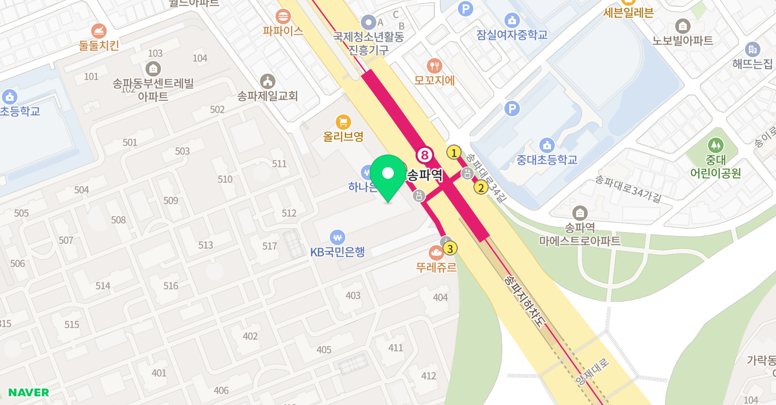 아이엠주니어 미술학원 위치
