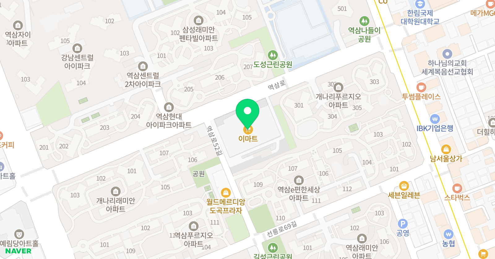 하킥스 아이스하키클럽 위치