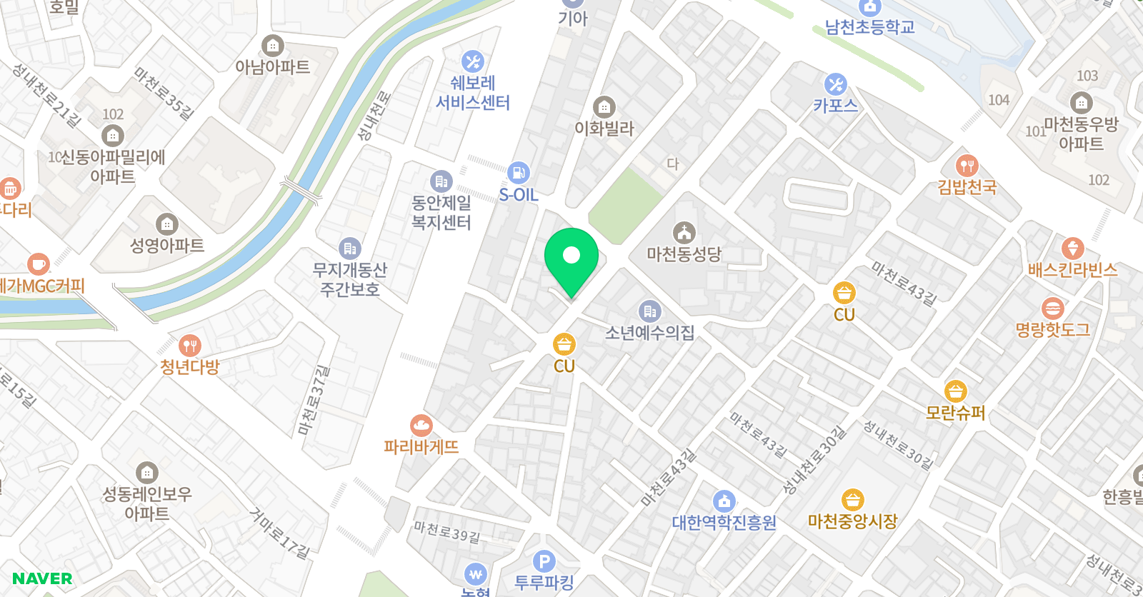 수학의뜰 위치