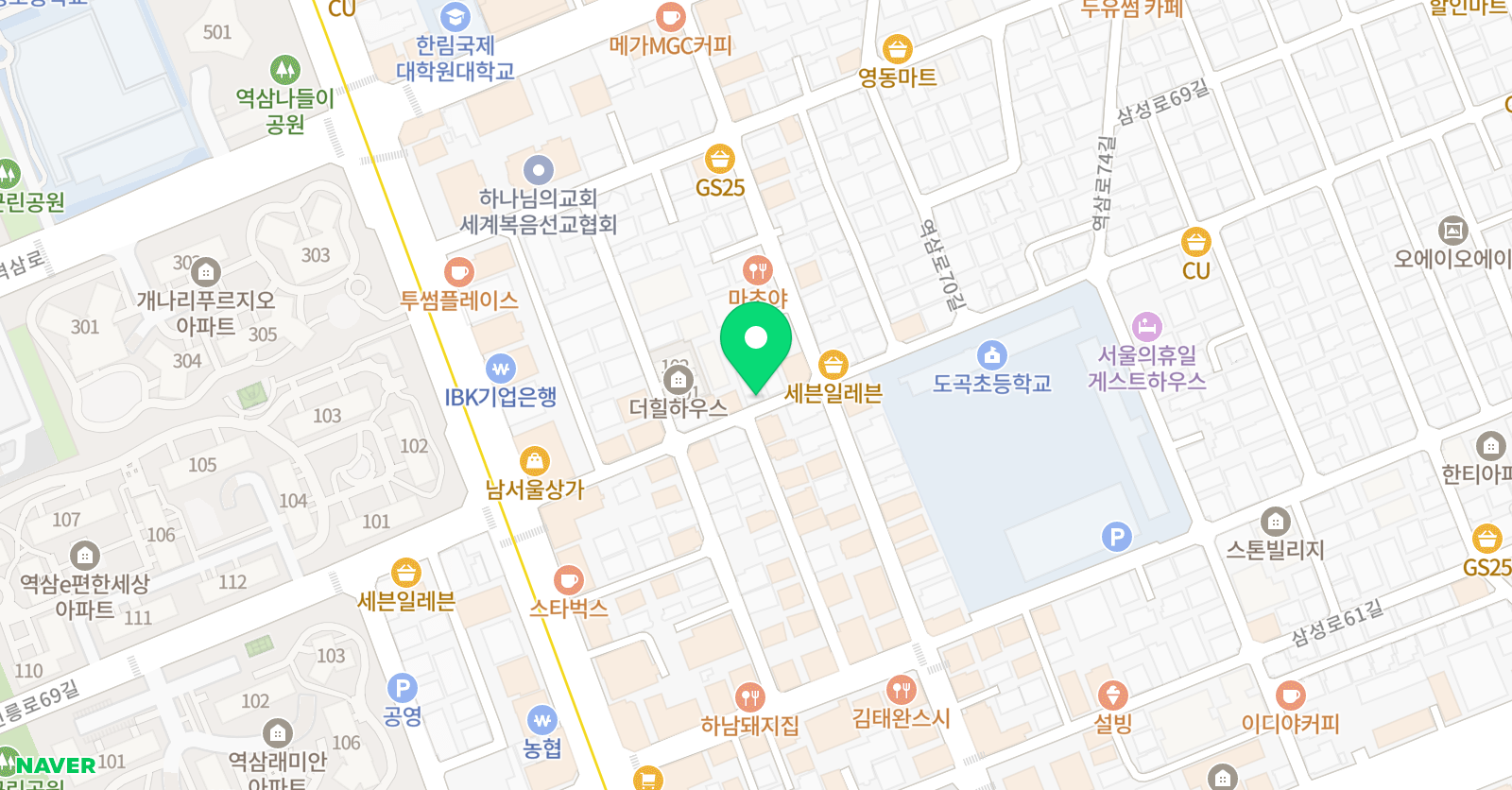 에듀위드아이 영어 위치