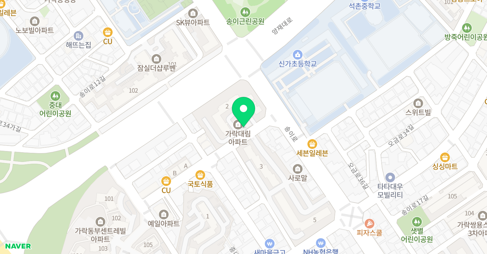 오늘도, 피아노 위치