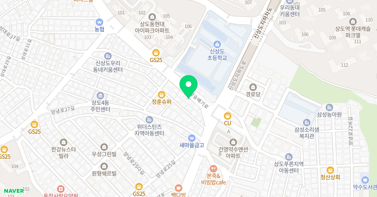 돌체 음악학원 위치