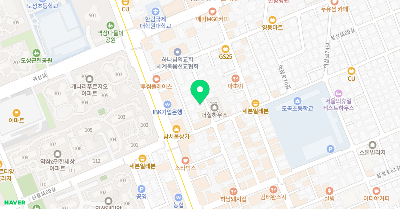 플레온 진학상담 지도교습소 위치