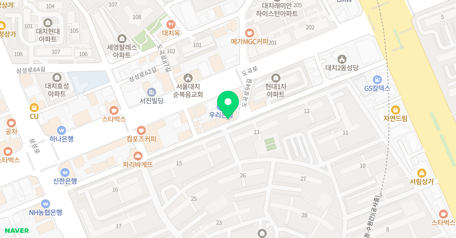 제이 음악학원 위치