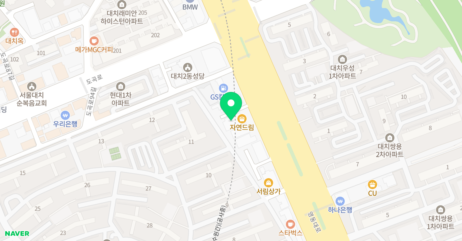 정상 수학학원 위치