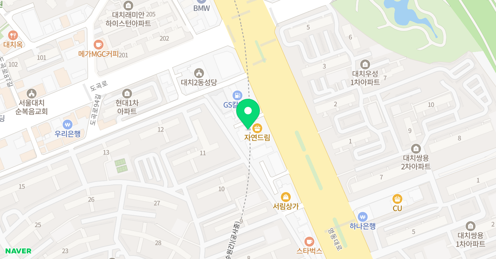 디랩 코딩학원 대치캠퍼스 위치
