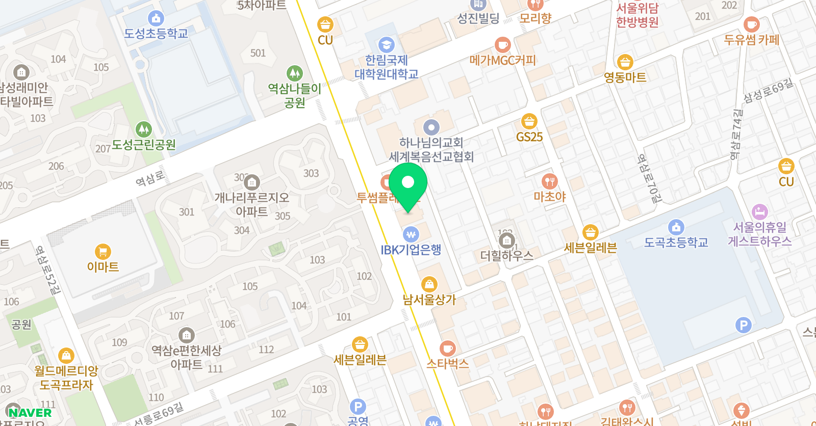 언어나무 스피치 위치