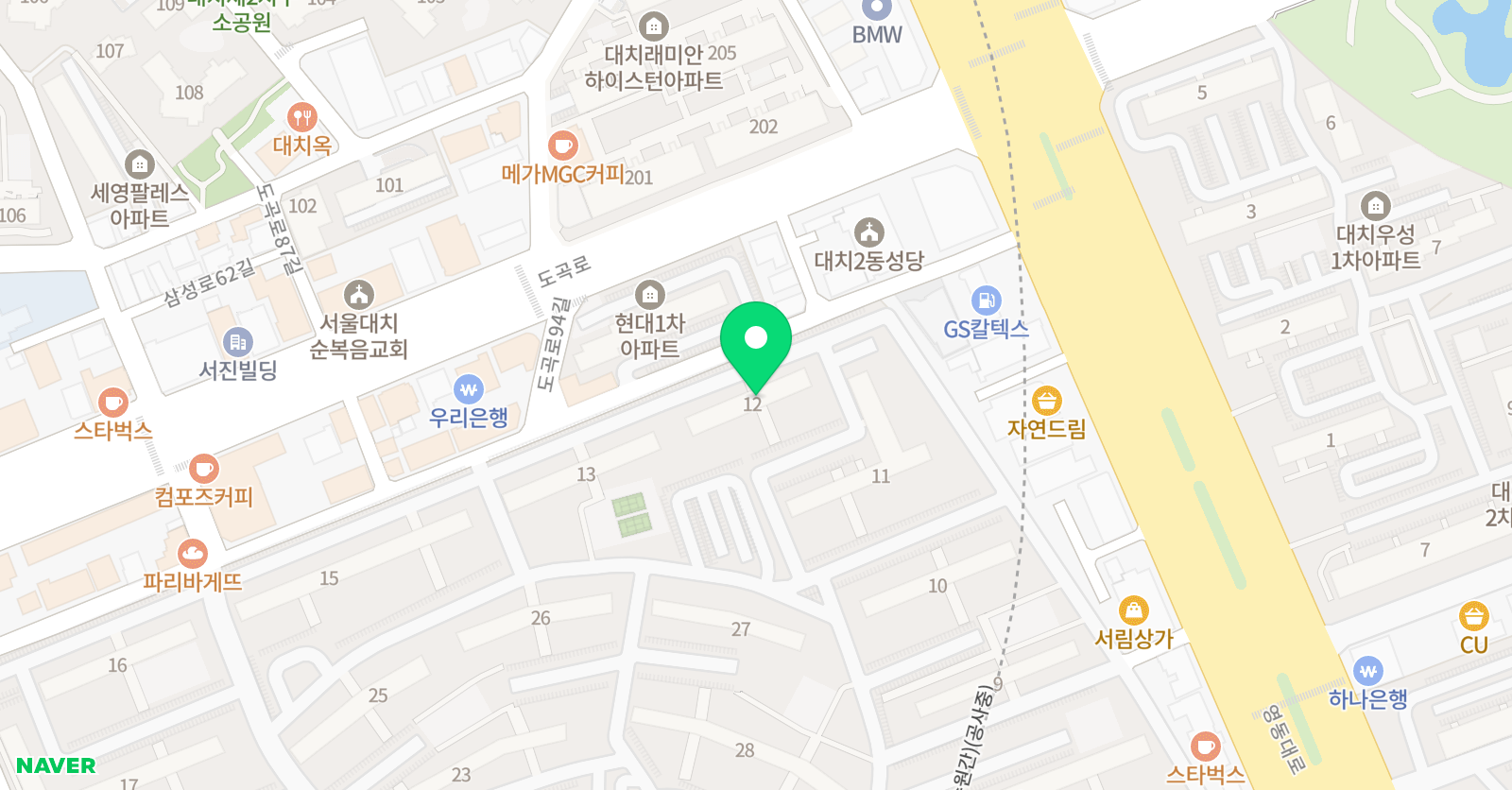 신세계 음악학원 위치