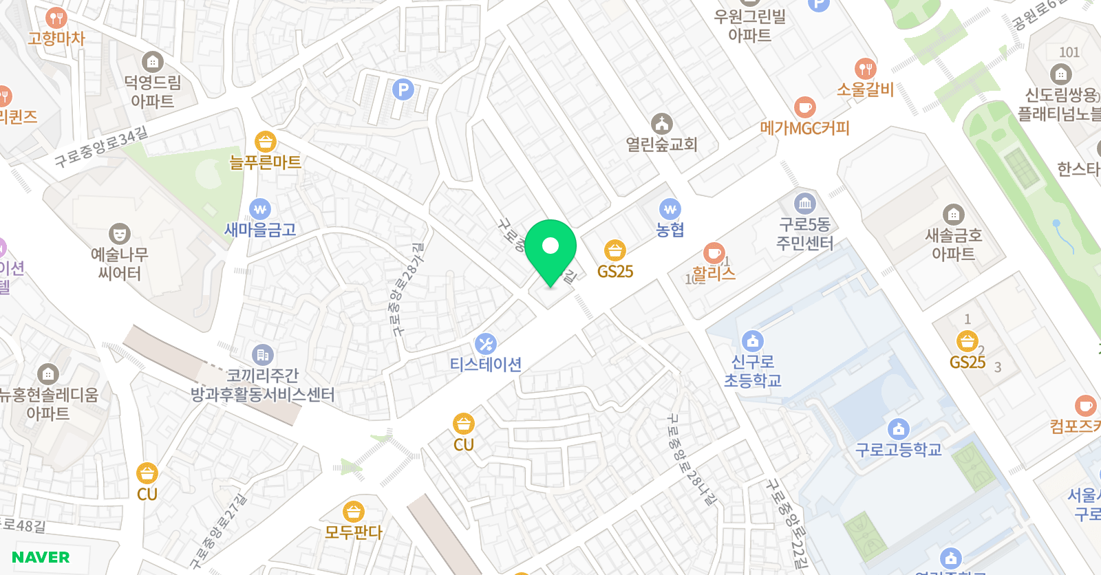 세종 음악학원 위치