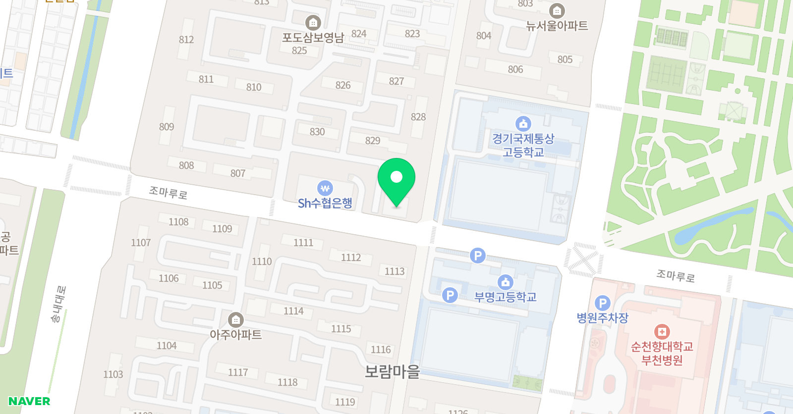 엘리트 영어보습학원 위치