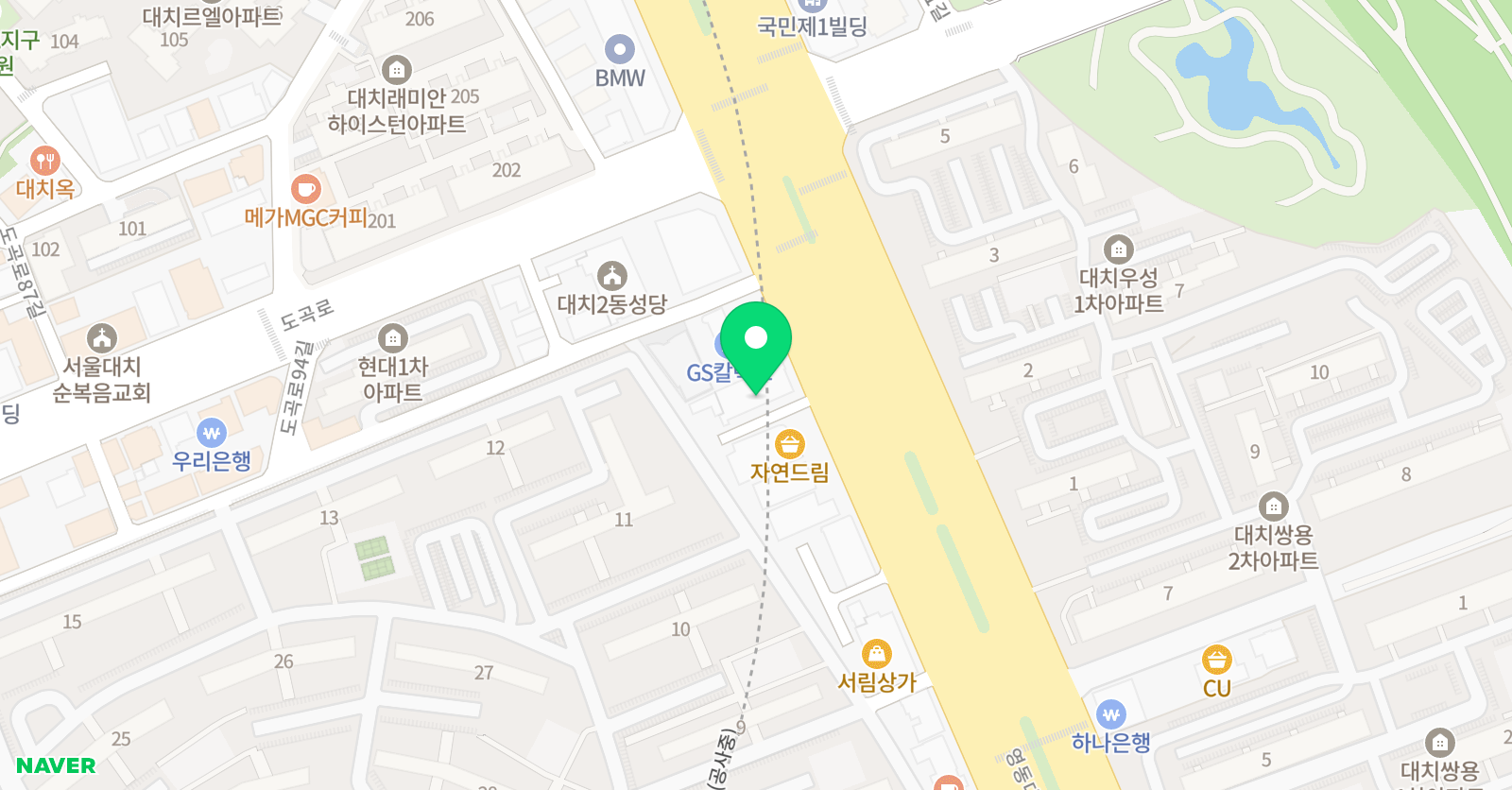 와이즈만 영재교육 대치센터 위치