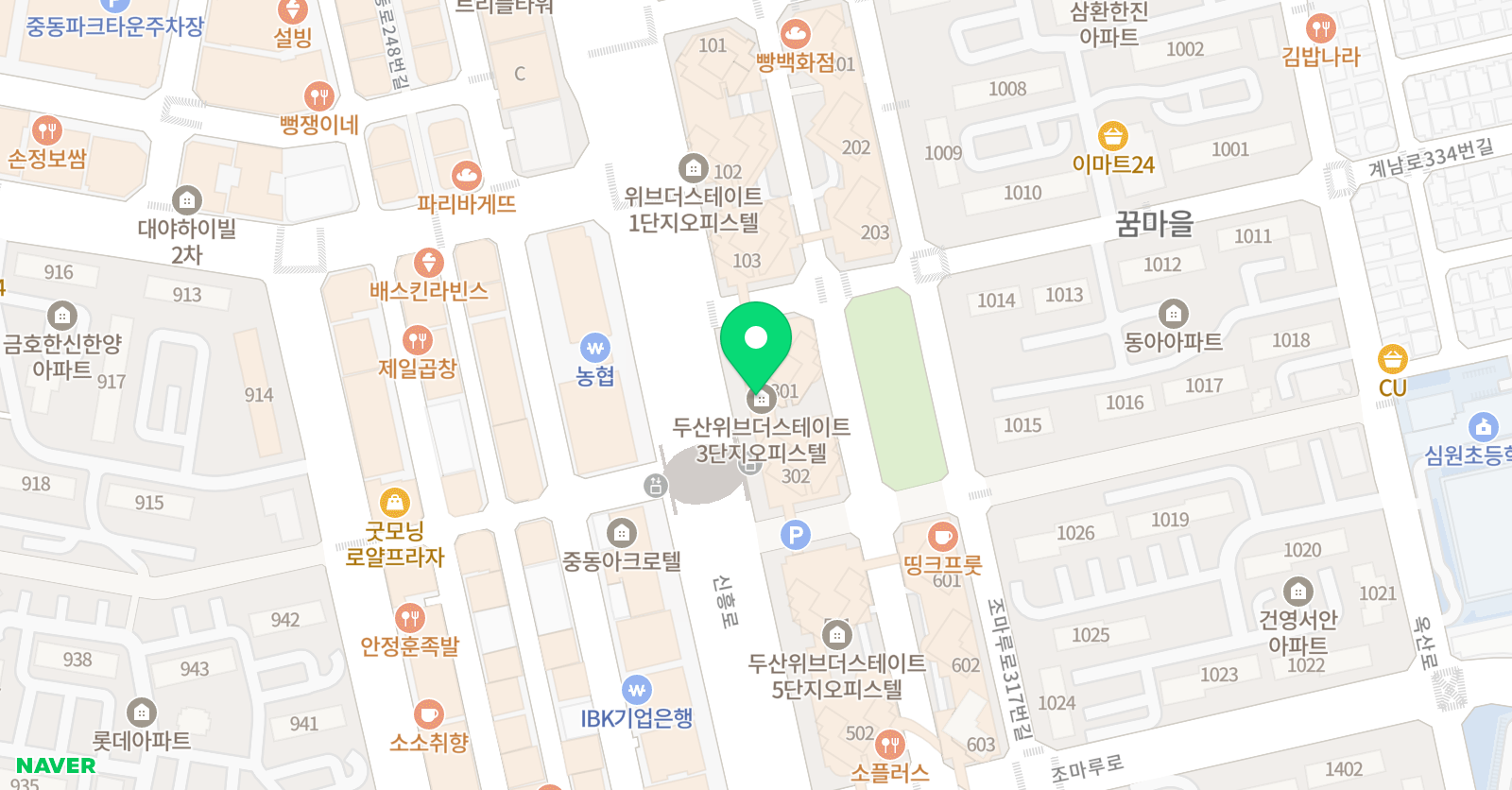 생각발전소 독서토론논술 위치