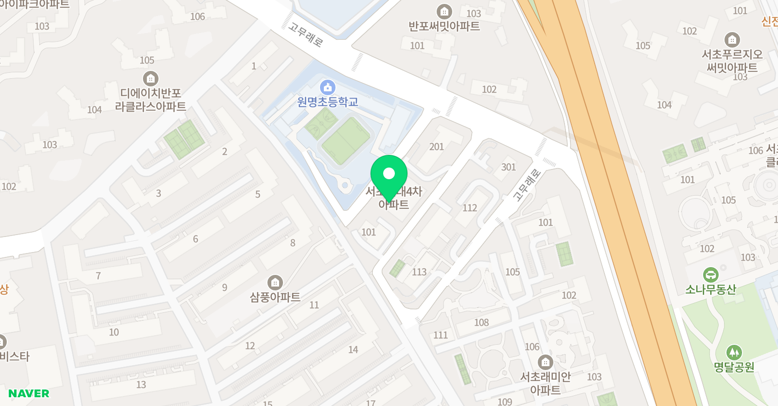 심슨 어학원 서초관 위치
