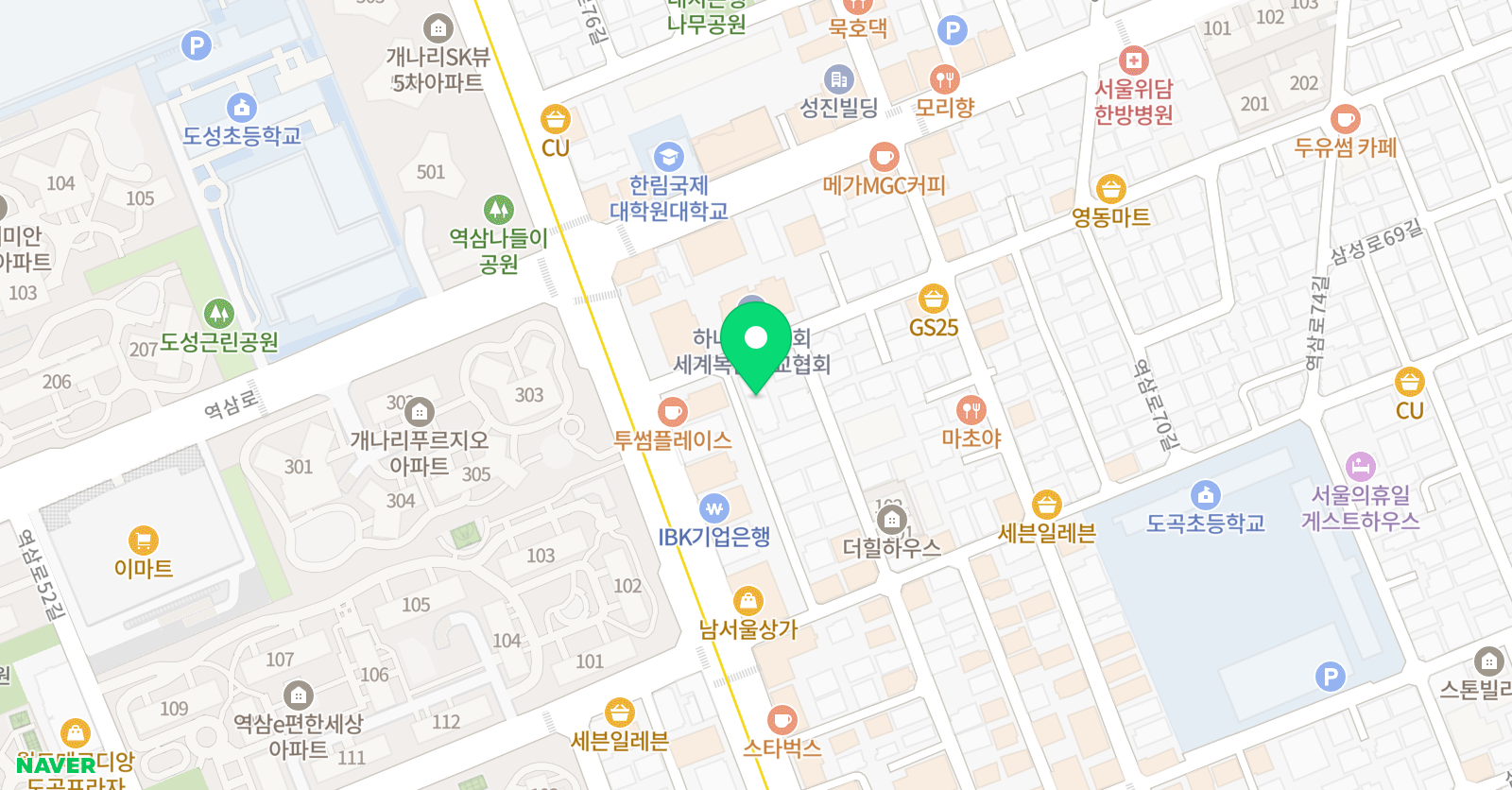 클라우드 미술학원 위치