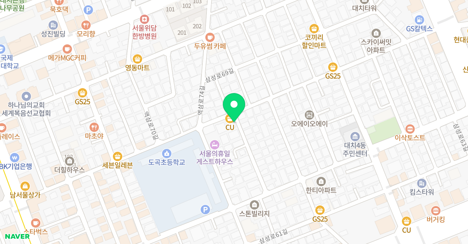 바른 과학교습소 위치