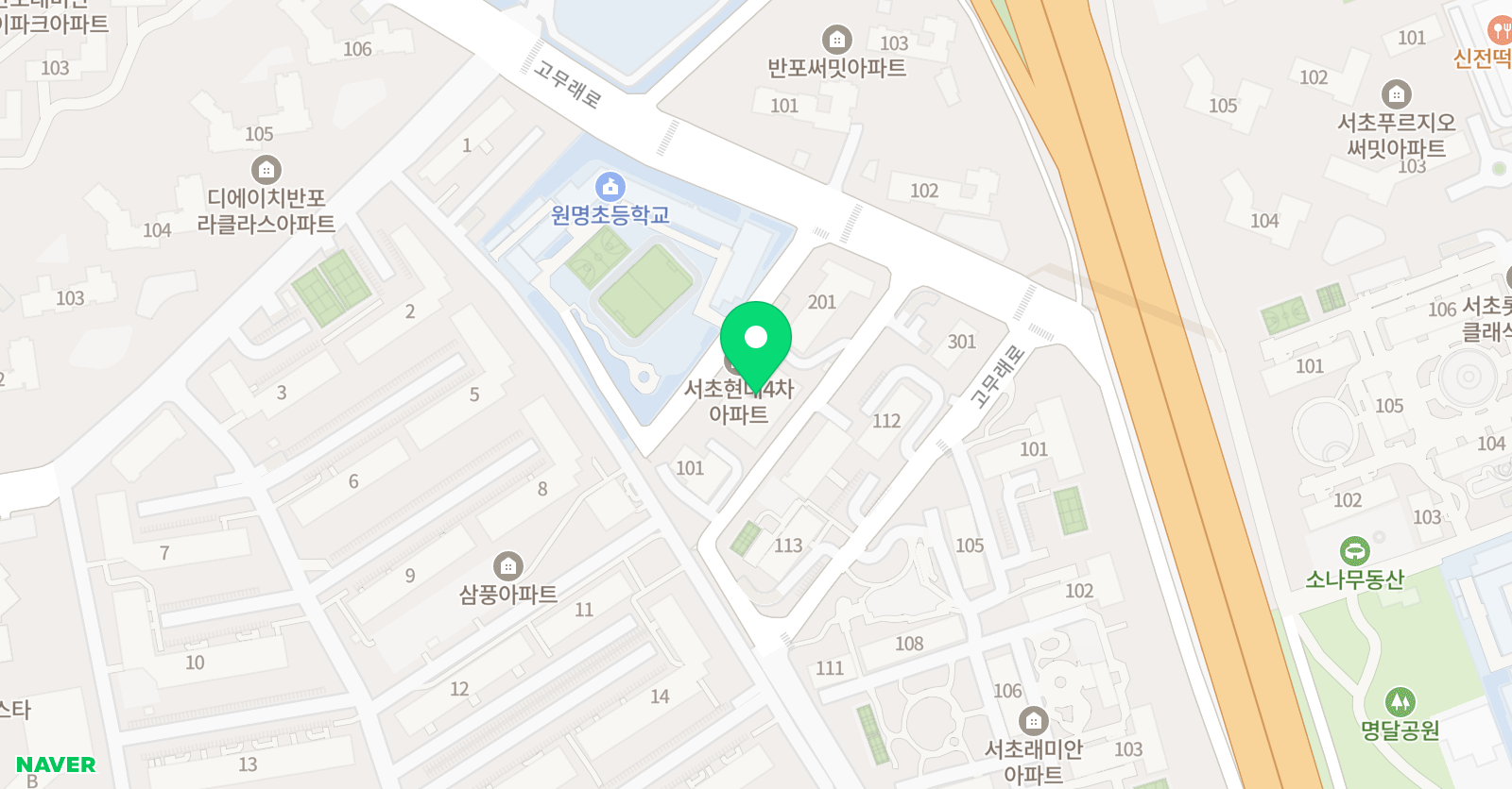 세움 학원 위치