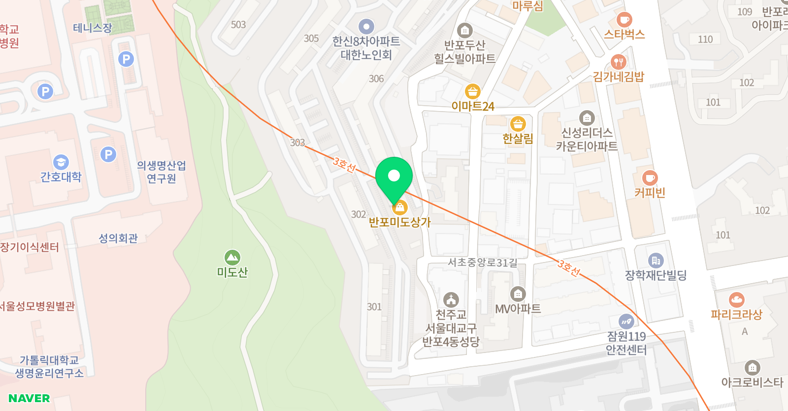 서원음악학원 위치