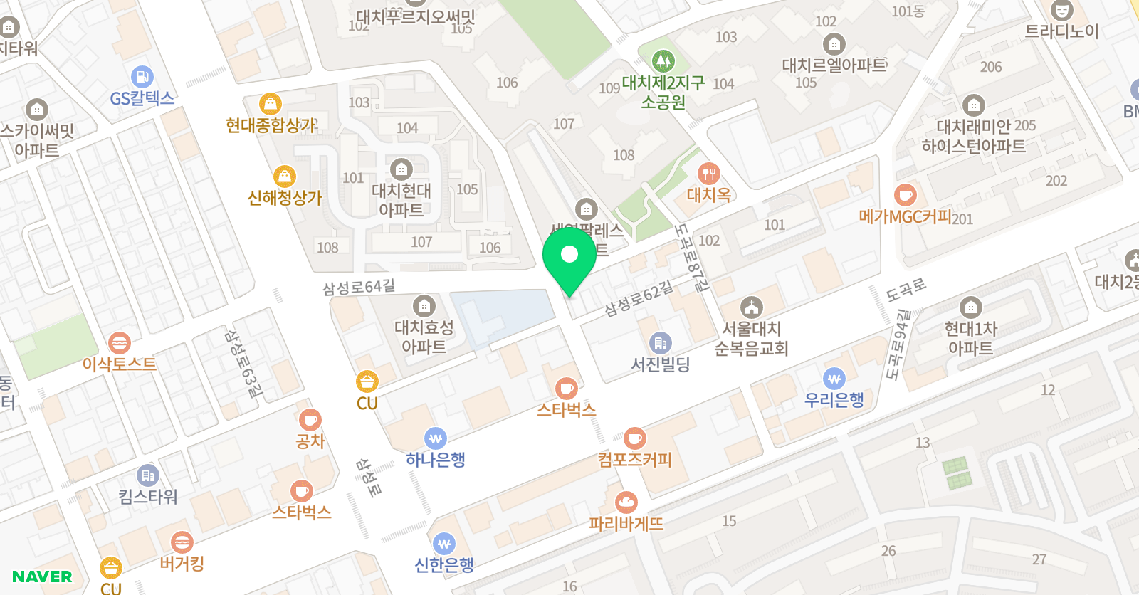 ICM 영재교육 위치