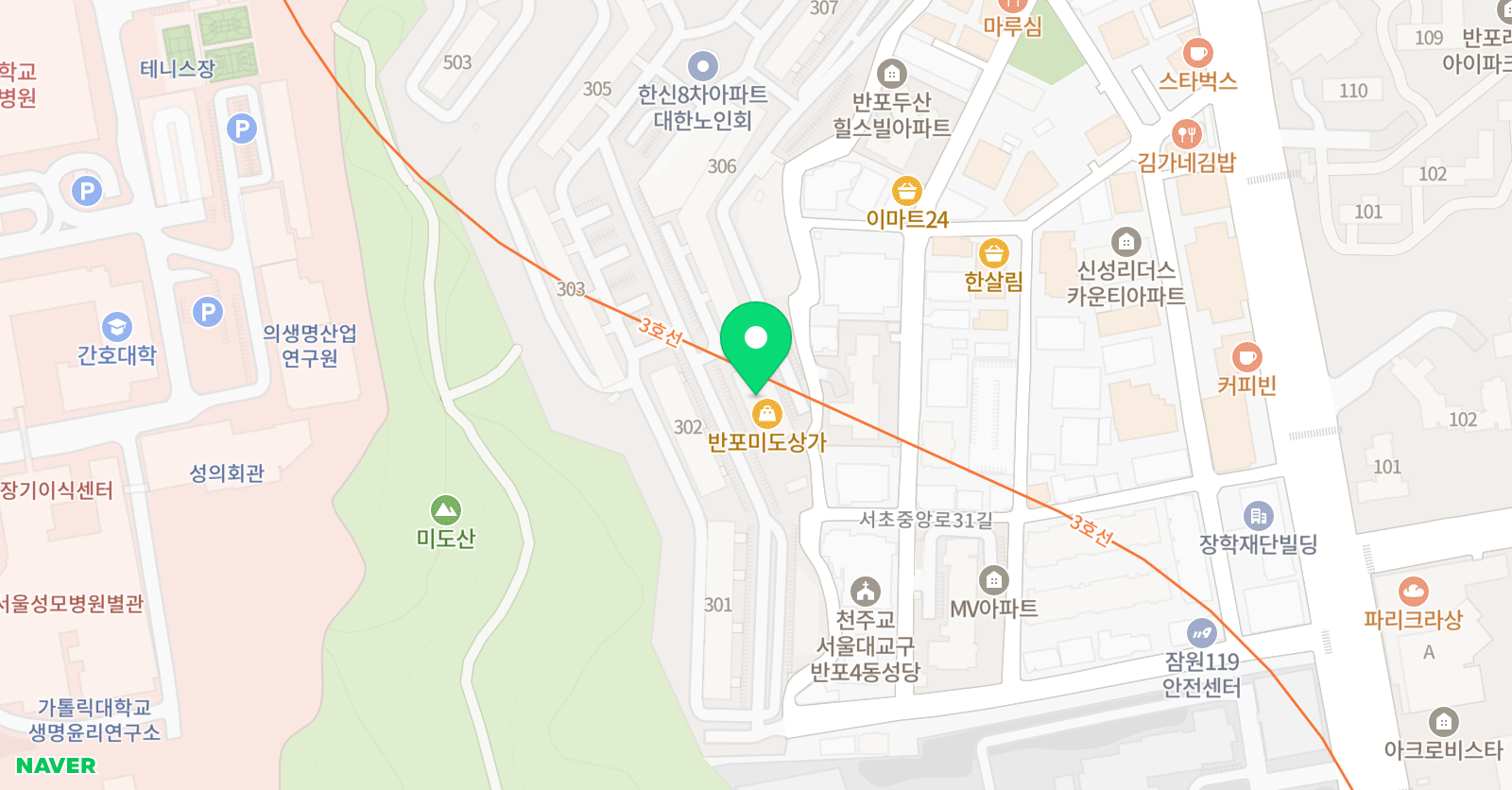 아인수학교습소 위치