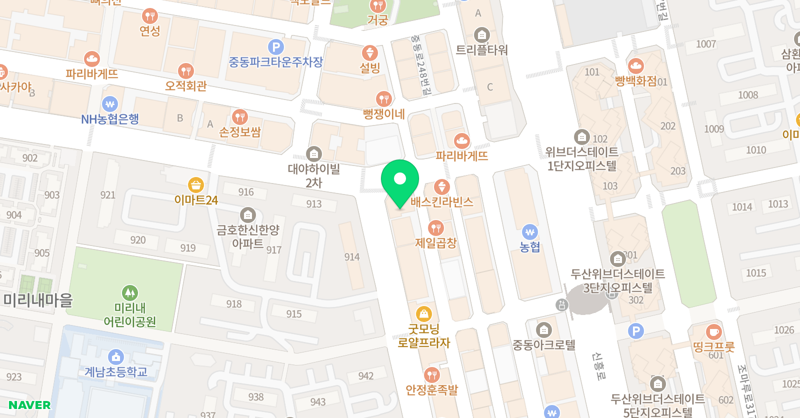 MPOWER 수학학원 위치