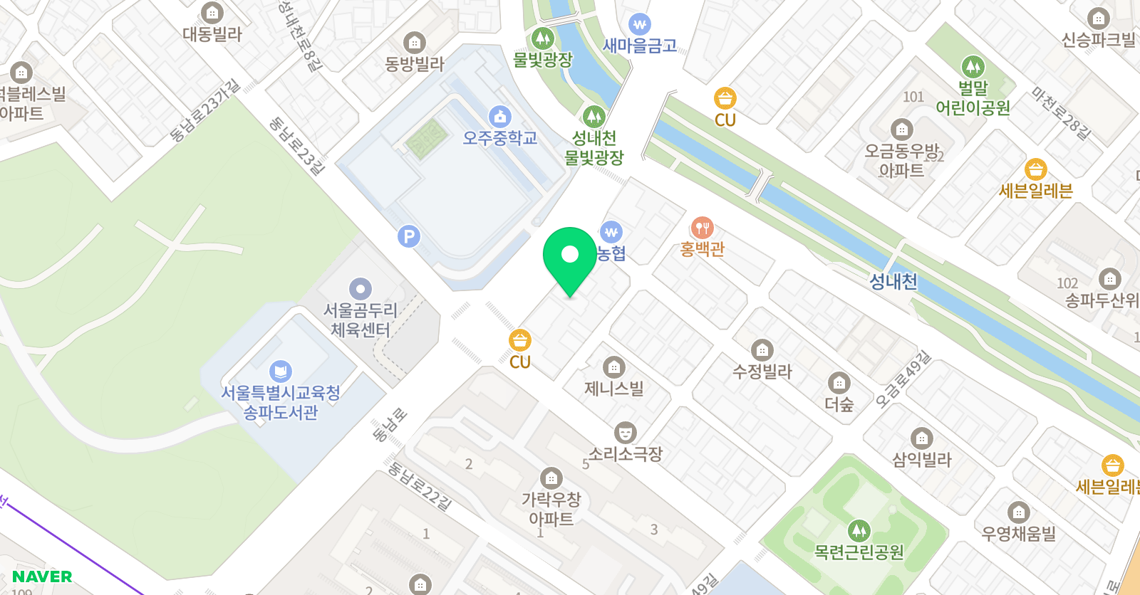 강남캐피타운학원 위치