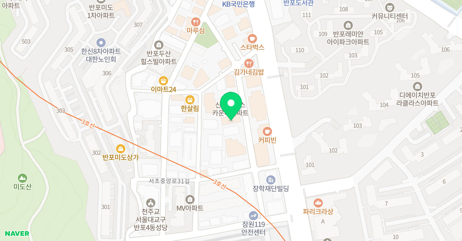 홍생수 위치
