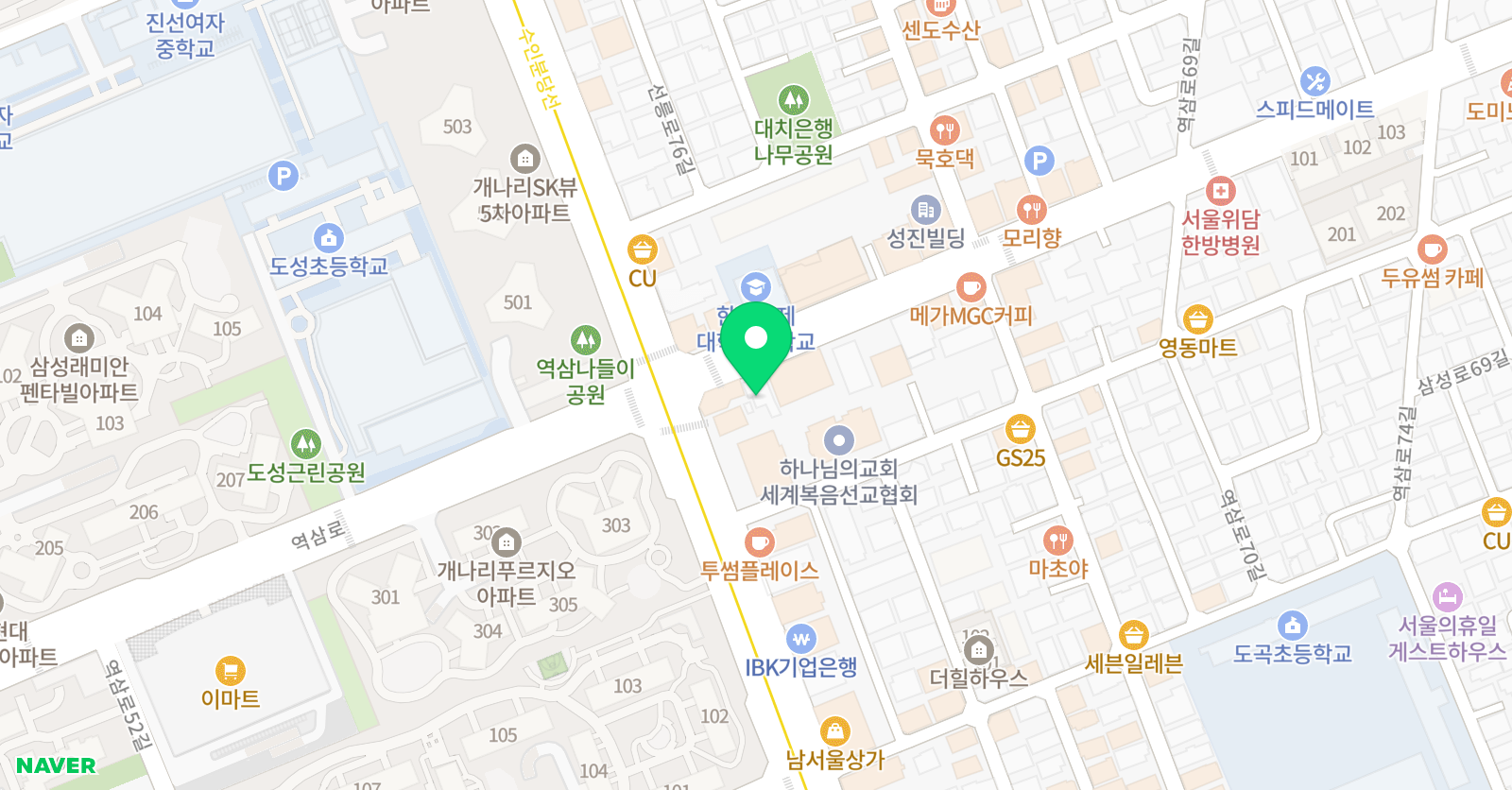 수학의열쇠 위치