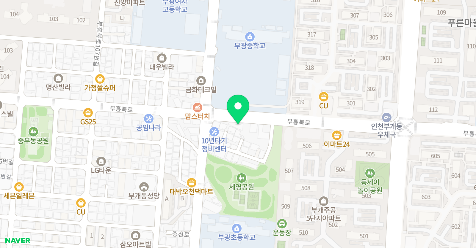 엠베스트 SE 부평부개점 위치
