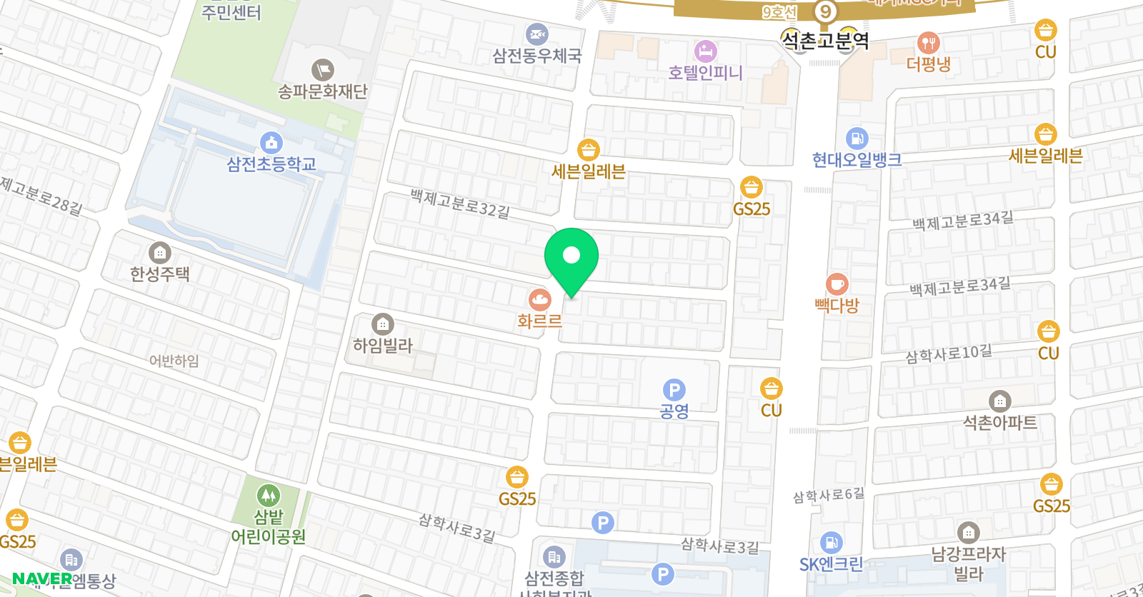 라실 용음악학원 송파잠실점 위치