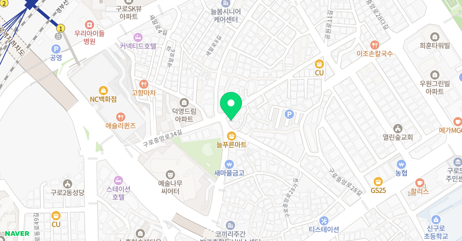 뉴이화 음악학원 위치
