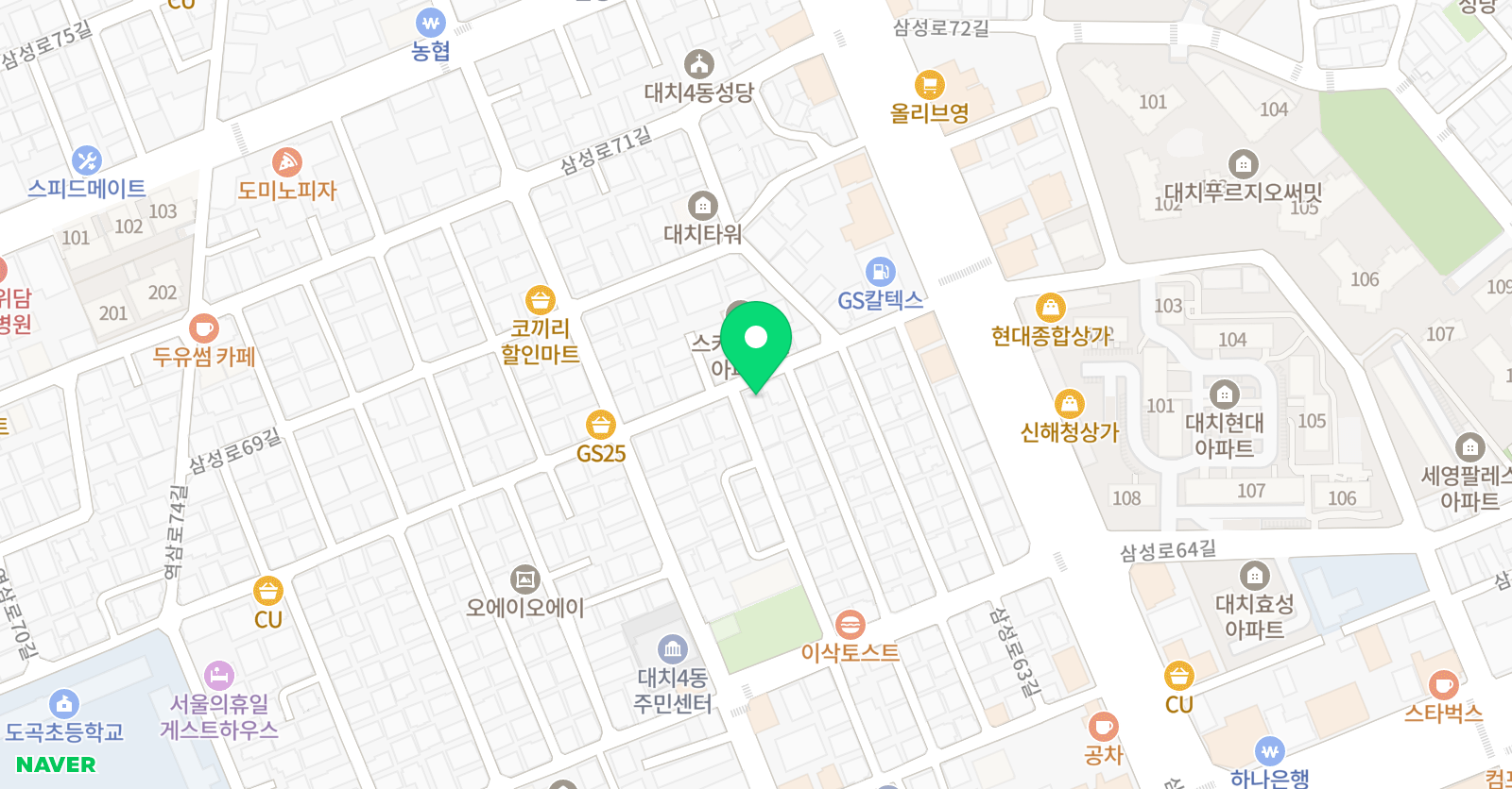 더브리에 수학교습소 위치