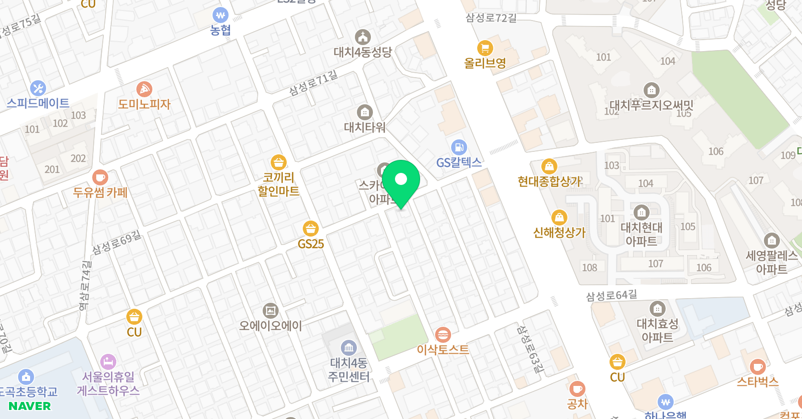 링컨파크아트클럽 위치