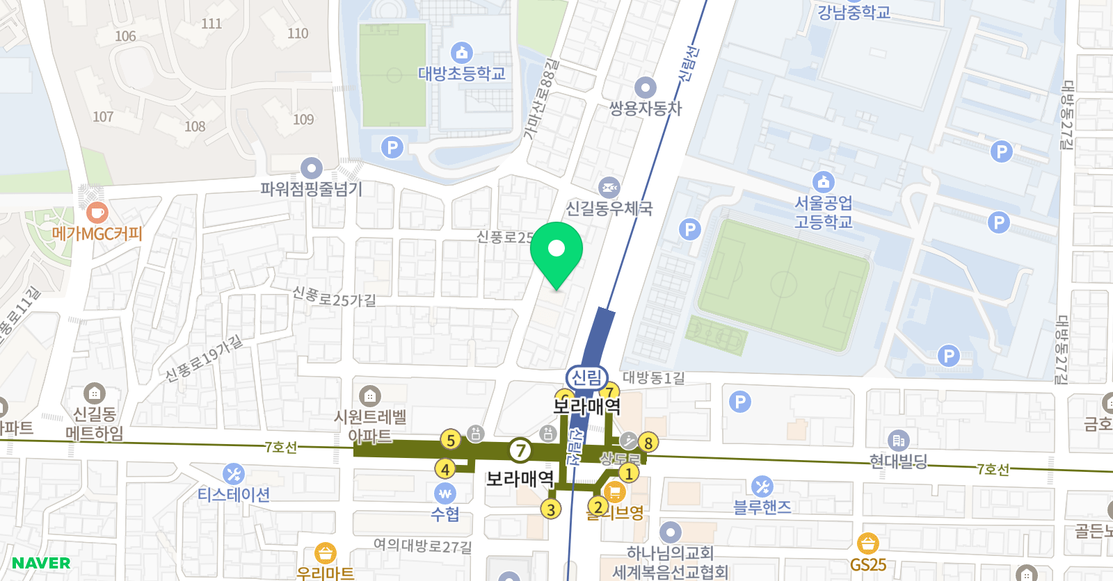 좋은 수학교습소 위치